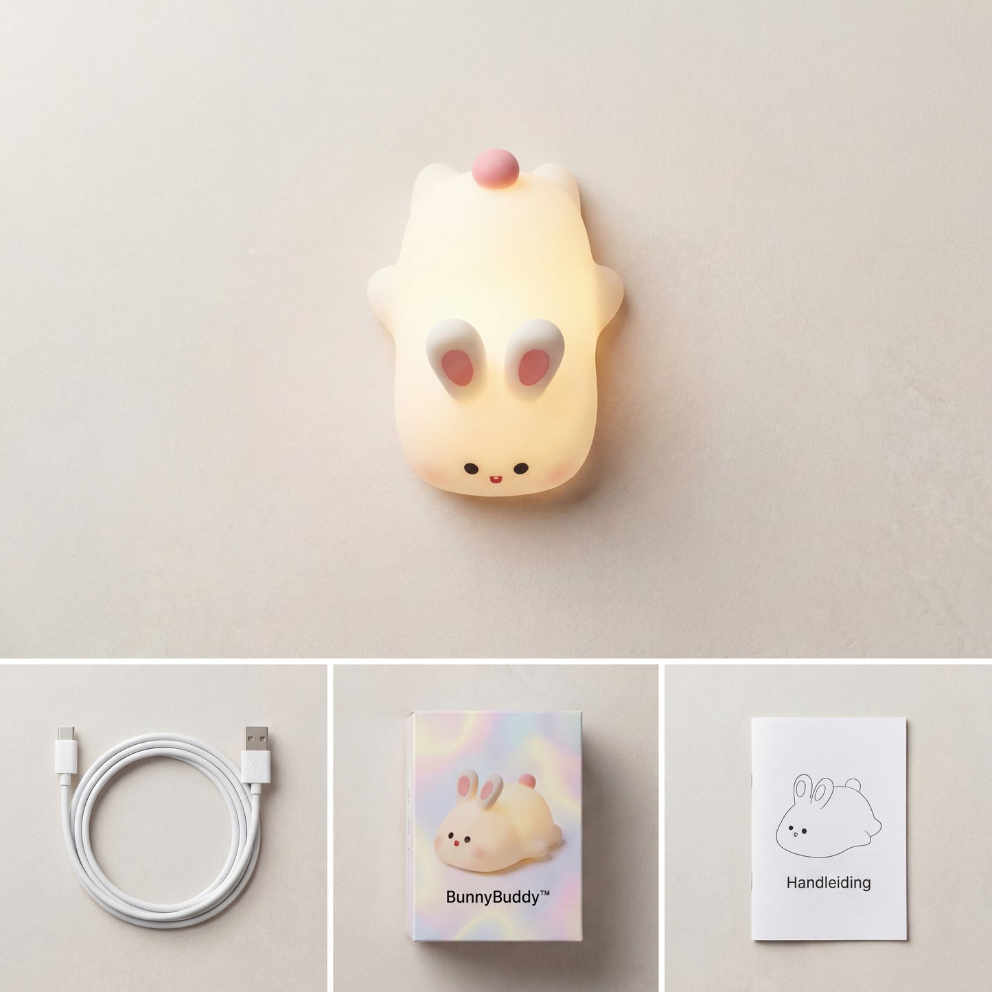 BunnyBuddy™ Siliconen Nachtlamp