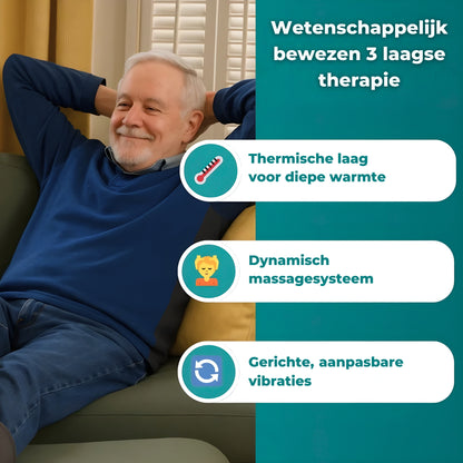 HeatBrace™ Warmte & Massage Enkelband