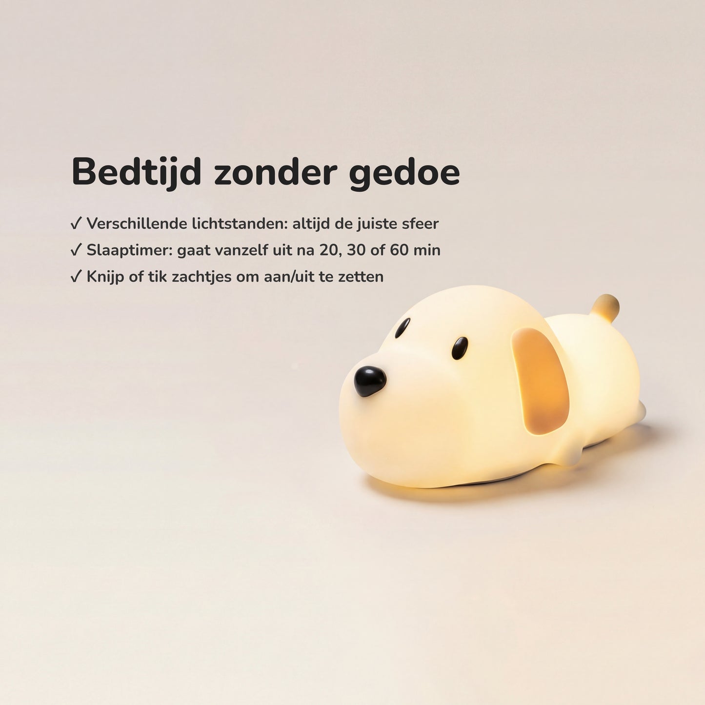 BoopBuddy™ Siliconen Nachtlamp