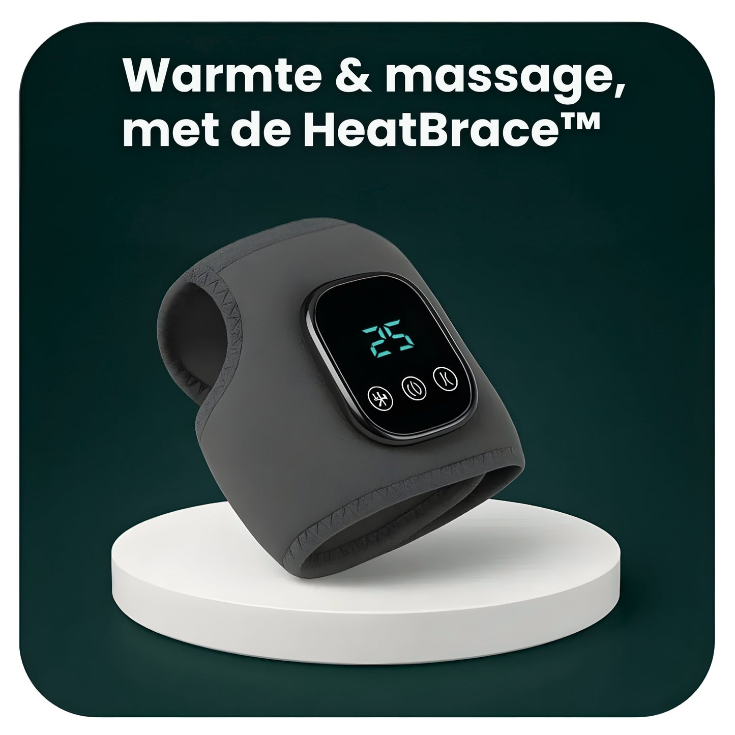 HeatBrace™ Warmte & Massage Enkelband