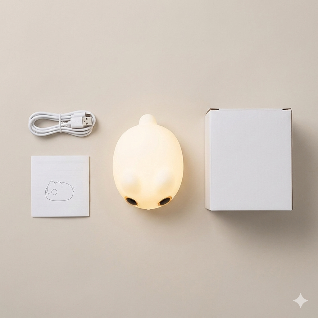 GlowKitty™ Siliconen Nachtlamp