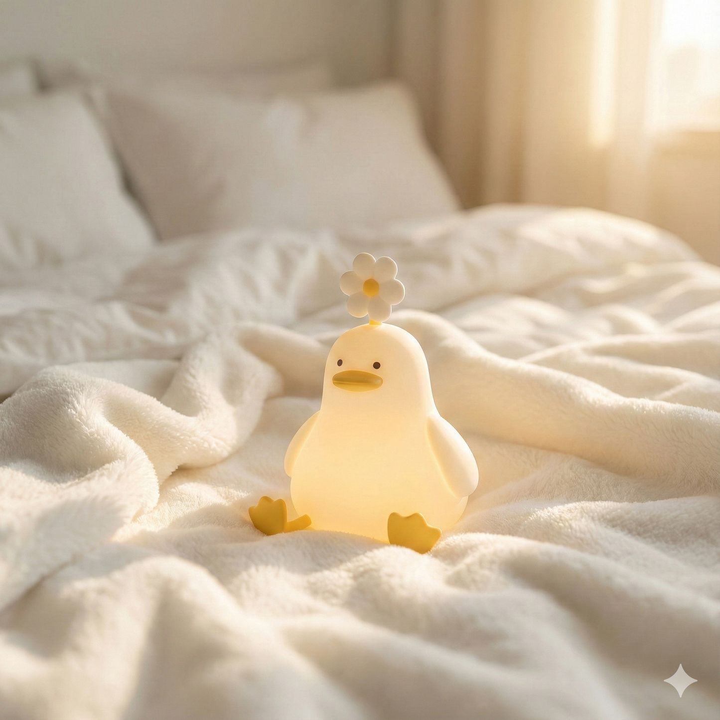 FlowerDuck™ Siliconen Nachtlamp