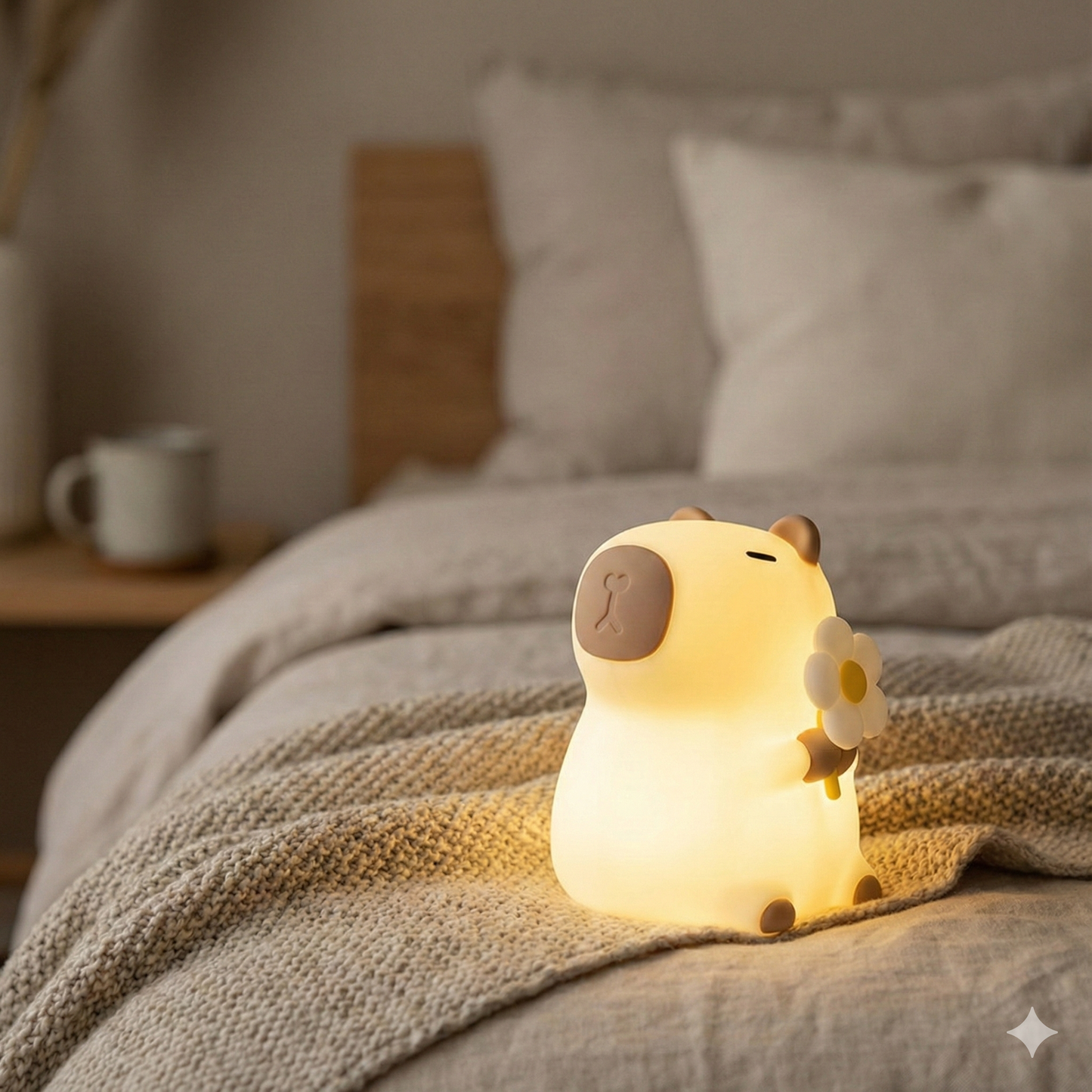 CapyBuddy™ Siliconen Nachtlamp