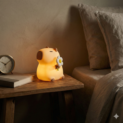CapyBuddy™ Siliconen Nachtlamp