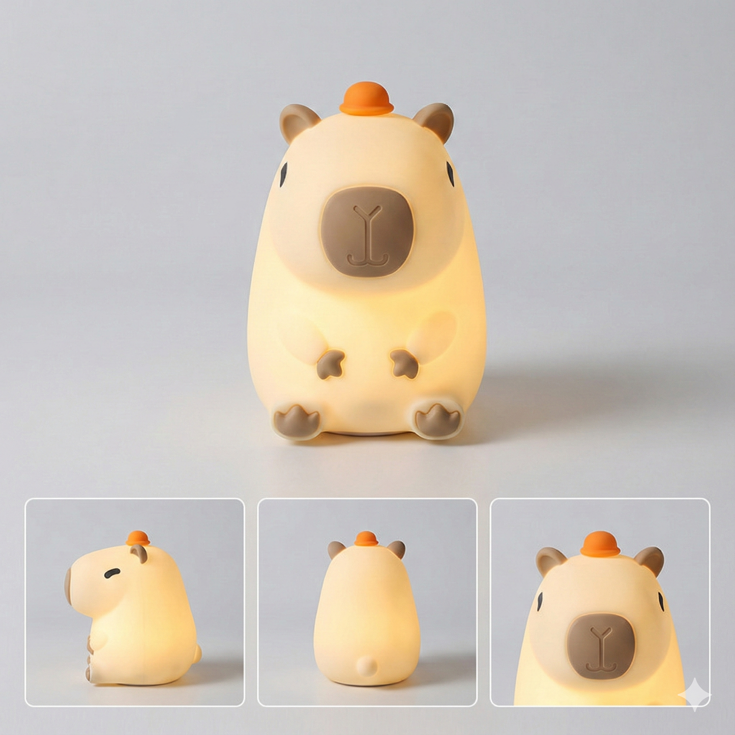 CapyBuddy™ Siliconen Nachtlamp