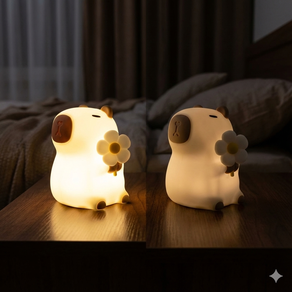 CapyBuddy™ Siliconen Nachtlamp