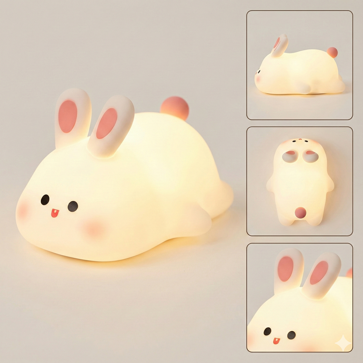 BunnyBuddy™ Siliconen Nachtlamp
