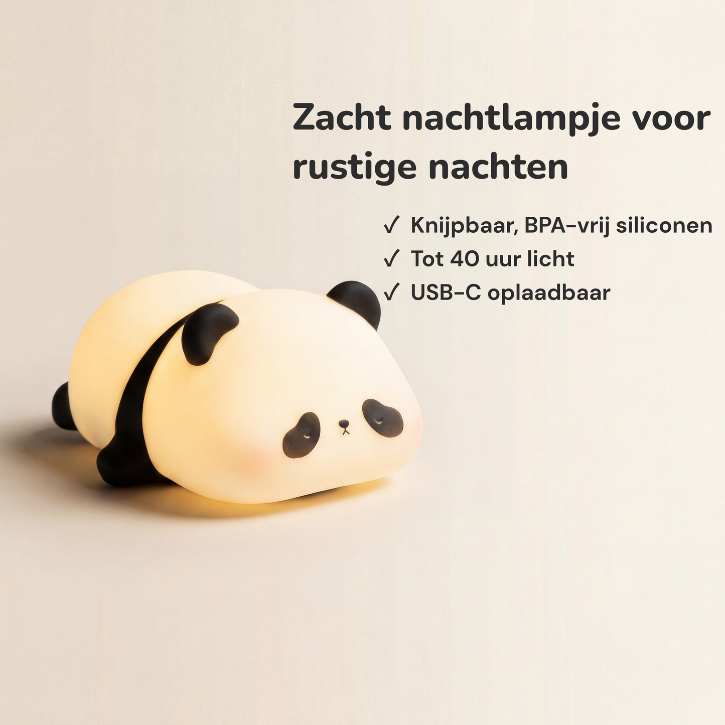 PandaBuddy™ Siliconen Nachtlamp