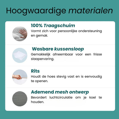 DeepSleep Pro™ Orthopedisch Nekkussen