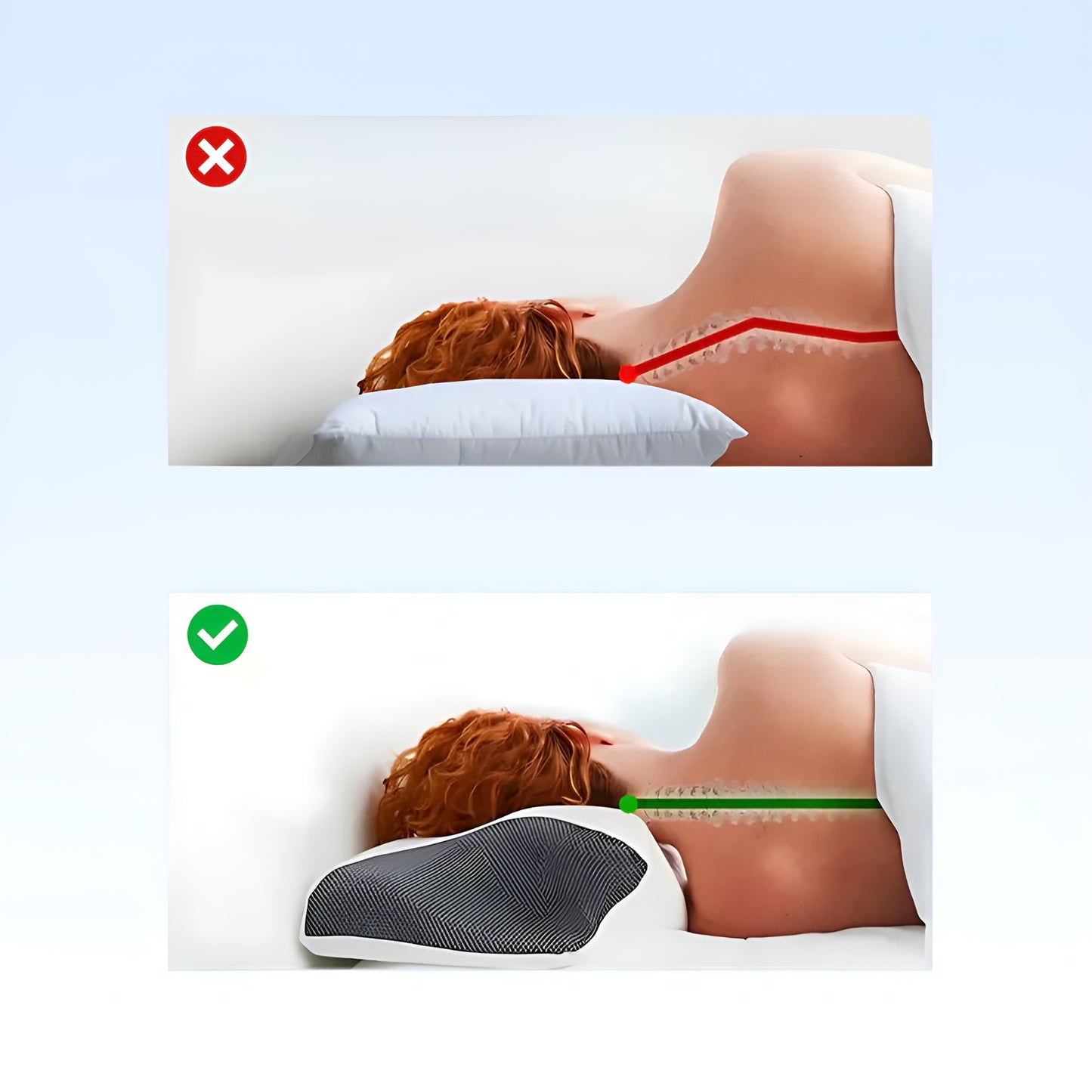DeepSleep Pro™ Orthopedisch Nekkussen