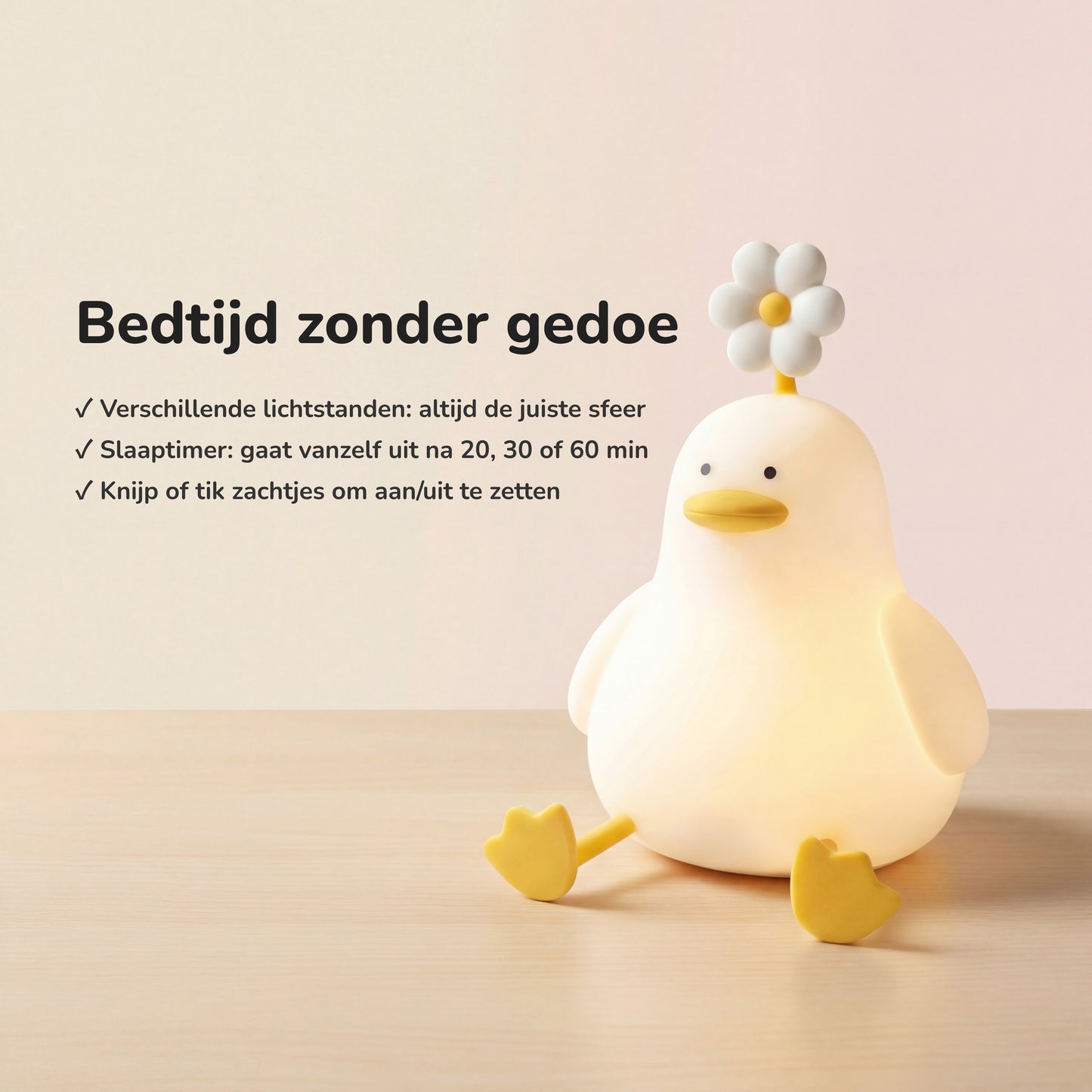 FlowerDuck™ Siliconen Nachtlamp