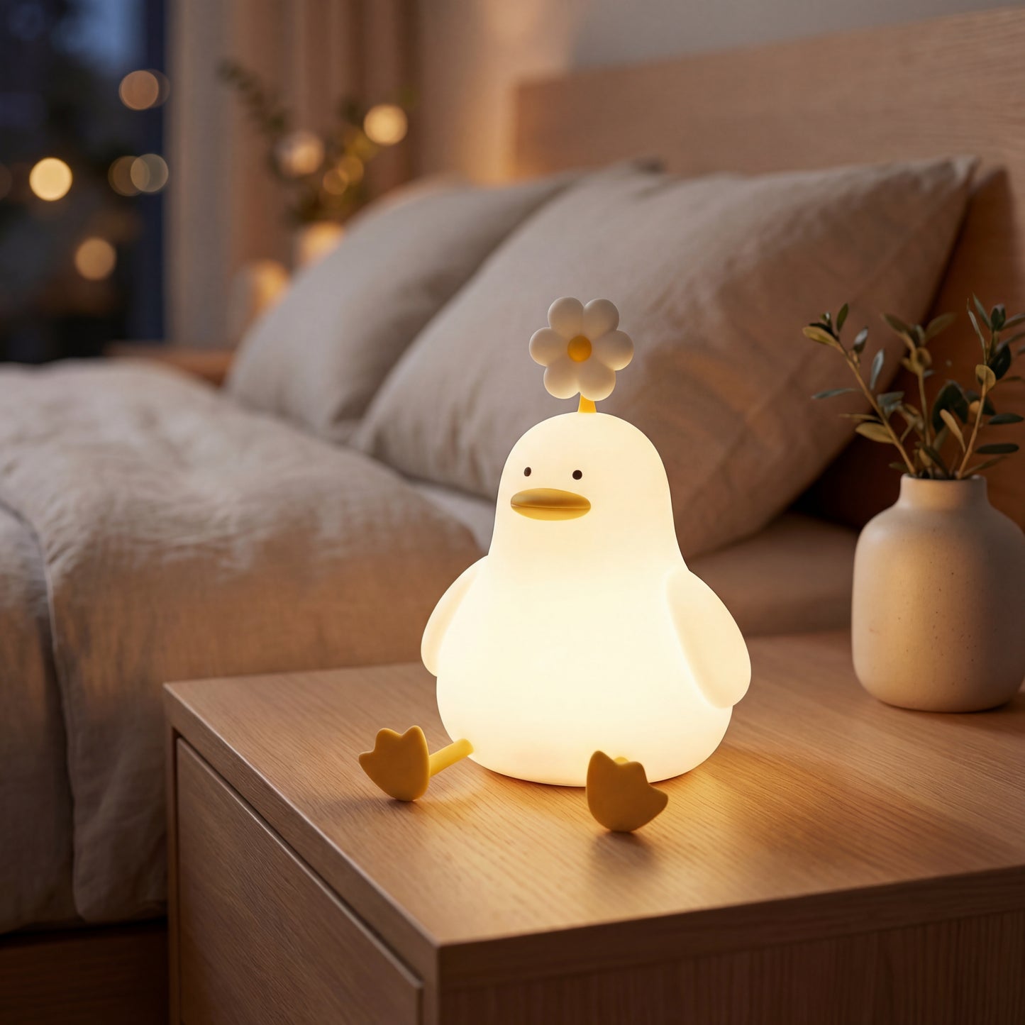 FlowerDuck™ Siliconen Nachtlamp