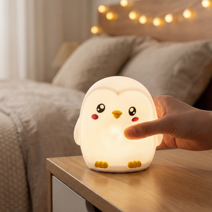 PinguGlow™ Siliconen Nachtlamp