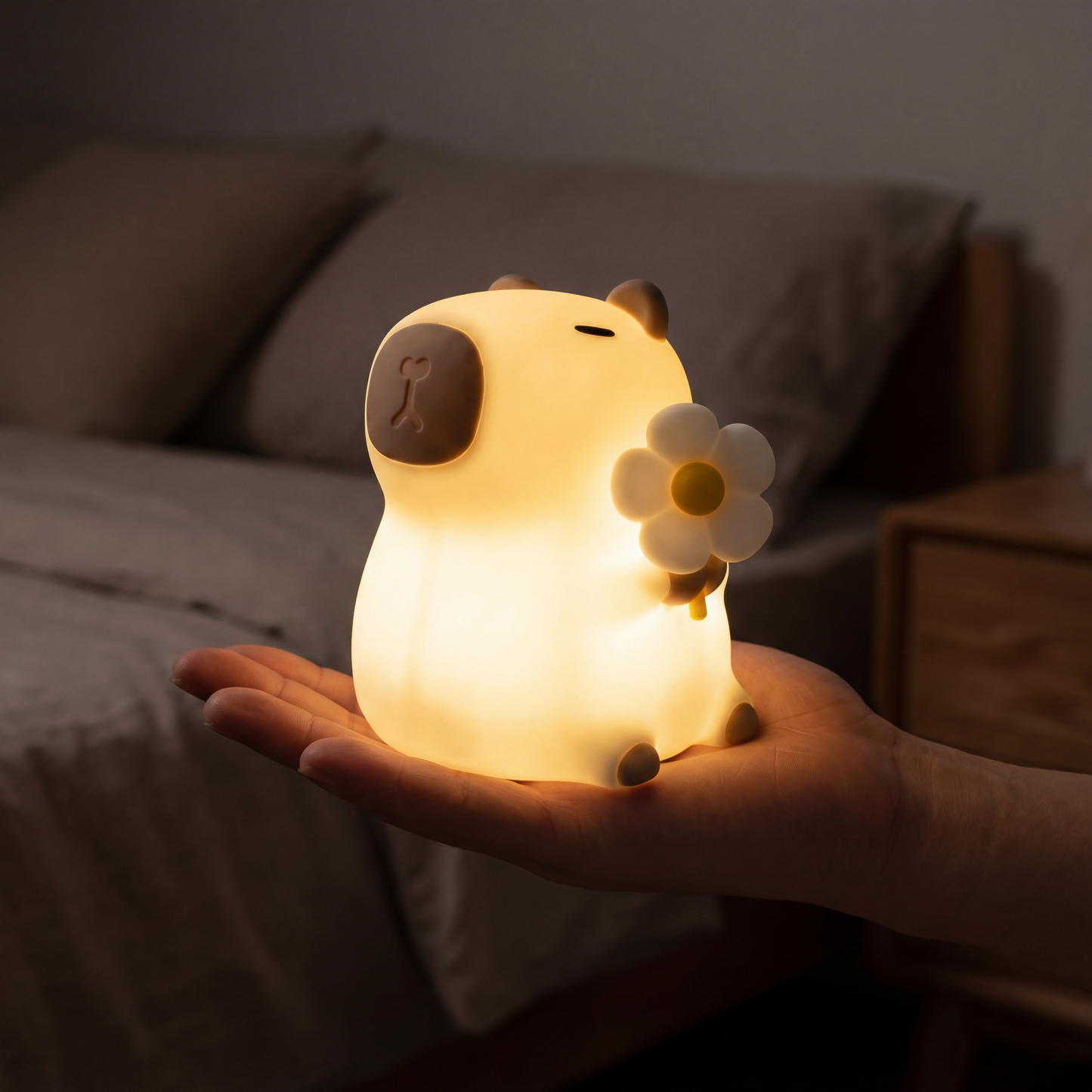 CapyBuddy™ Siliconen Nachtlamp