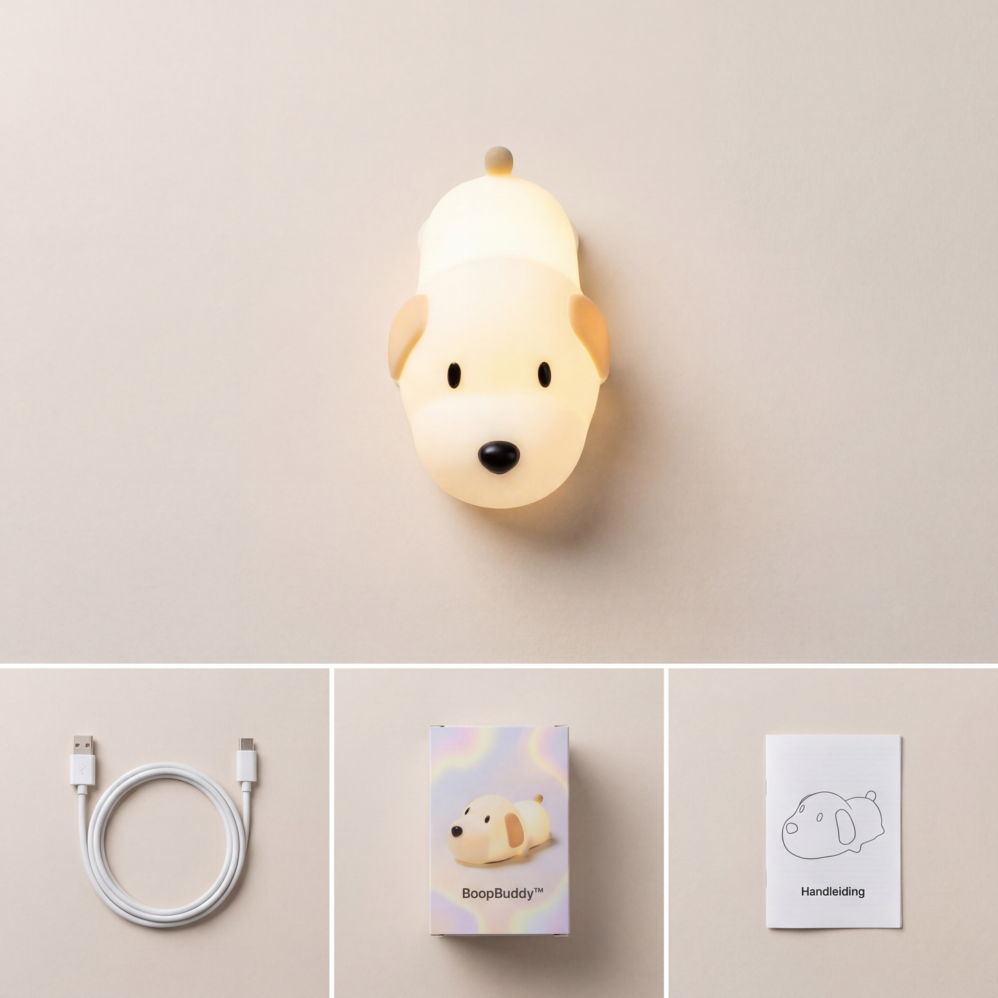 BoopBuddy™ Siliconen Nachtlamp