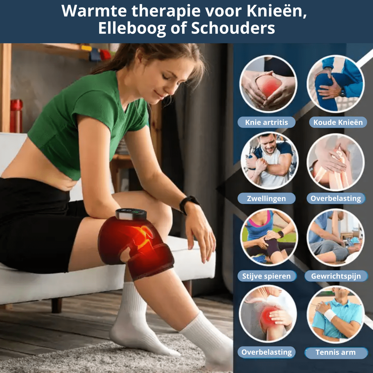 ThermaKnee™ Verwarmende Knieband